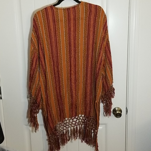 Free People Kimono Wrap, Multi-Color, OS - Picture 3 of 3